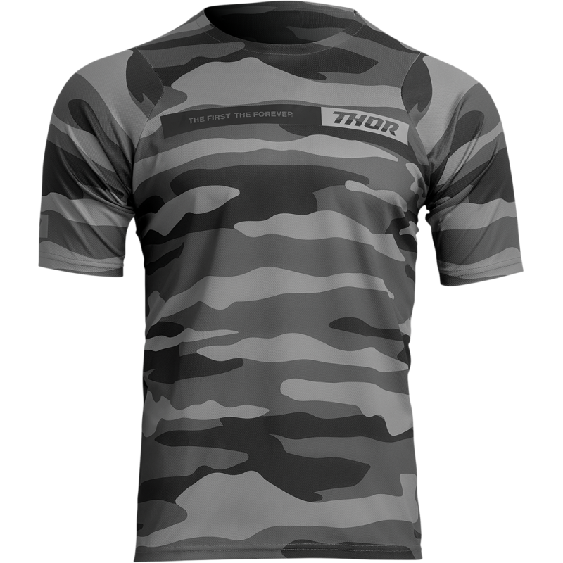 THOR JRSY ASIST SS CAMO GY LG 5020-0028