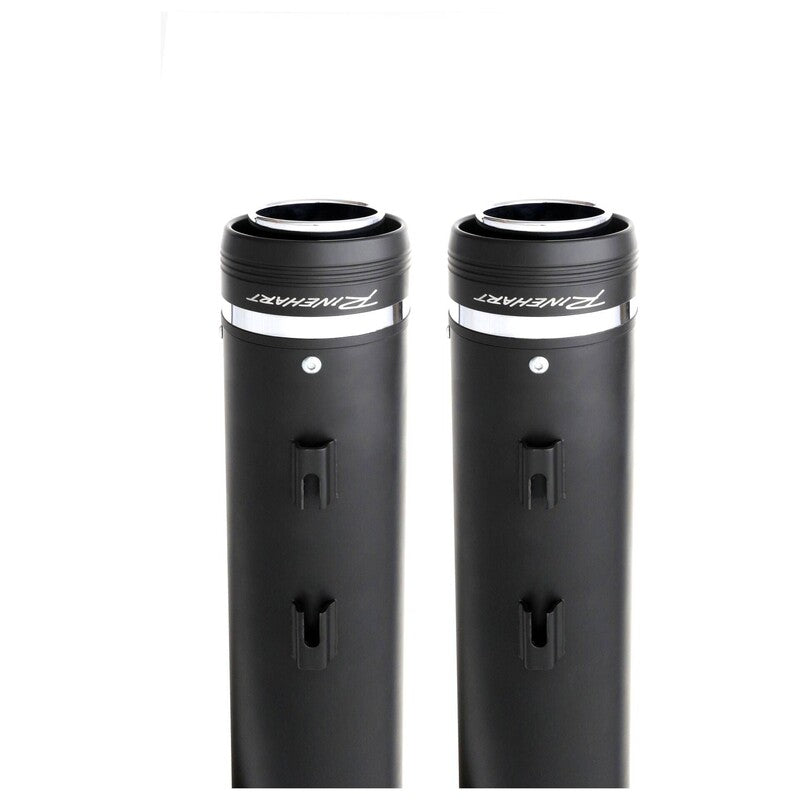 RINEHART RACING 95-16 FL MOTOPRO45 MUFFLERS BLK/BLK TRAD 500-0109T