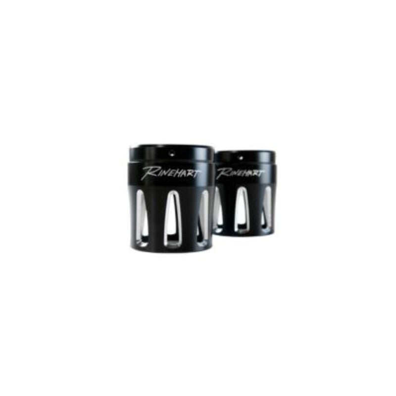 RINEHART RACING 17-23 FL MOTOPRO45 MUFFLERS BLK/CHR TRAD 500-0111TC