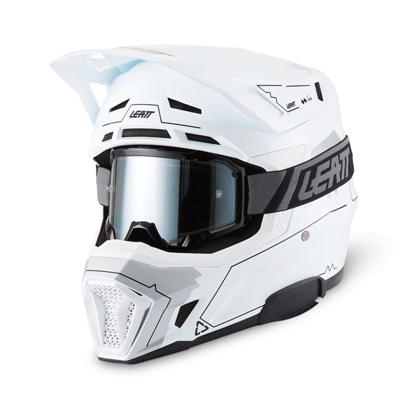 LEATT HELM MOTO 7.5 CARDO MAGIC WH M 1027000122-S