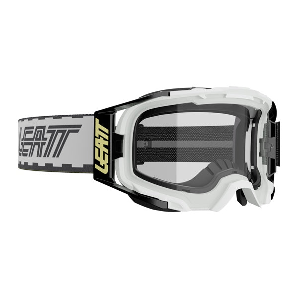 LEATT GOGG VELOCITY 4.5 X-FLOW JW22 WH/CLR 8027400100