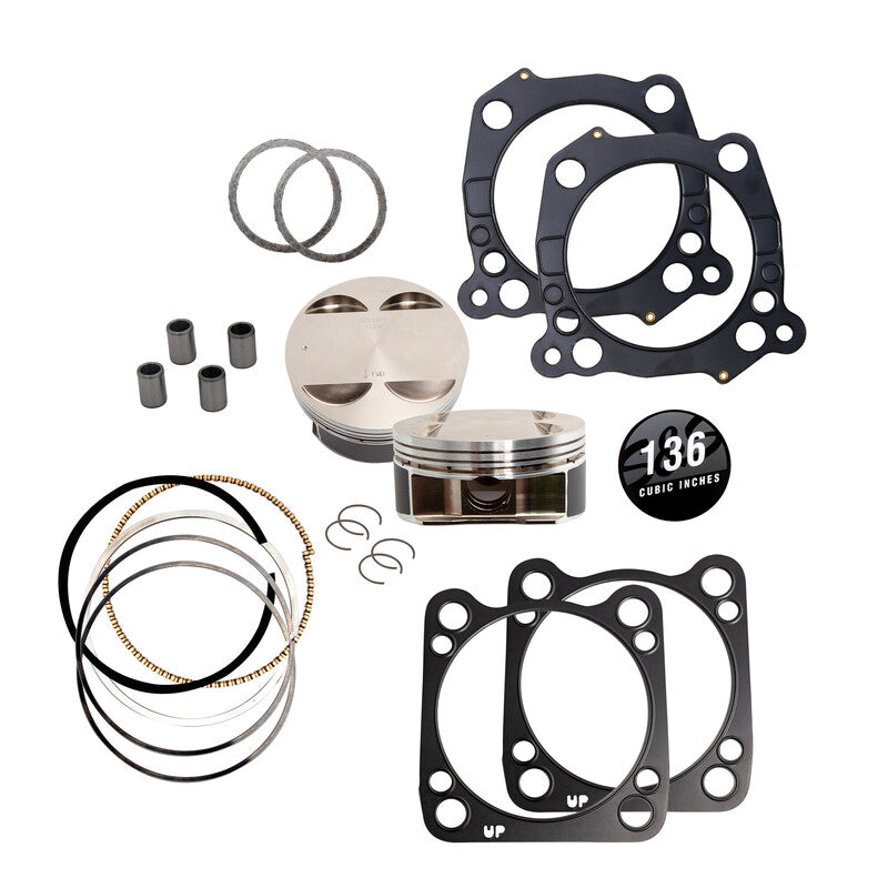 S&S CYCLE GASKET KIT STOCK BOLT PATTERN 136" 2017-UP M8 MODELS 900-1101