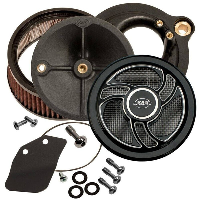 S&S CYCLE 17 M8 FLHT A/C KIT TBW W/ 170-0393C