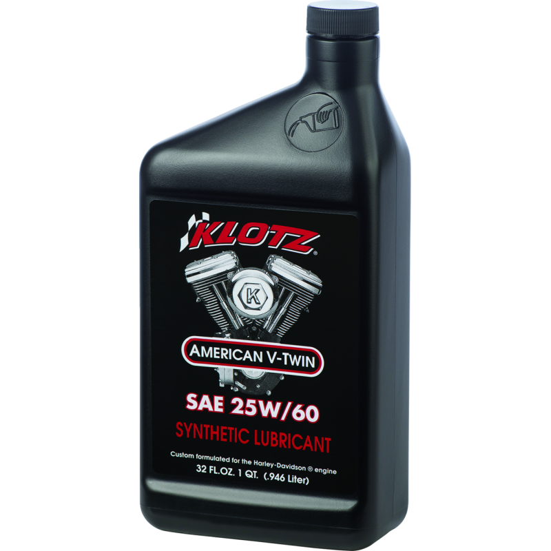 KLOTZ OIL AMER V-TWIN SYN 25W60 .946 L KH-2560