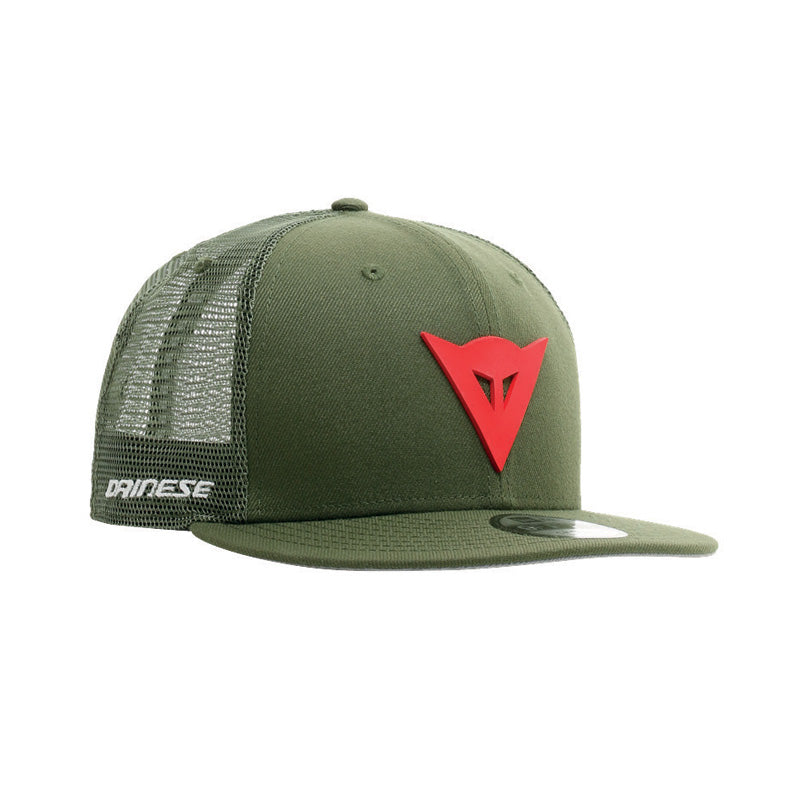 DAINESE DAINESE 9FIFTY TRUCKER SNAPBACK CAP GREEN/RED 1990051-L48-N