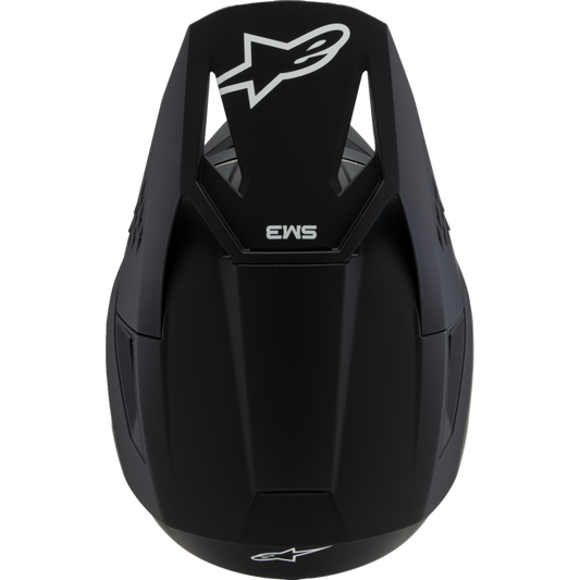 ALPINESTARS HELMET SM3 YOUTH SOLID MATTE BK S ECE06 8302425-110-YS