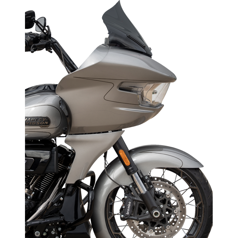 KLOCK WERKS FLTR -2023+ -FLARE WINDSHIELD 12" PRO TOURING - DARK SMOKE KWW-01-0705-DS
