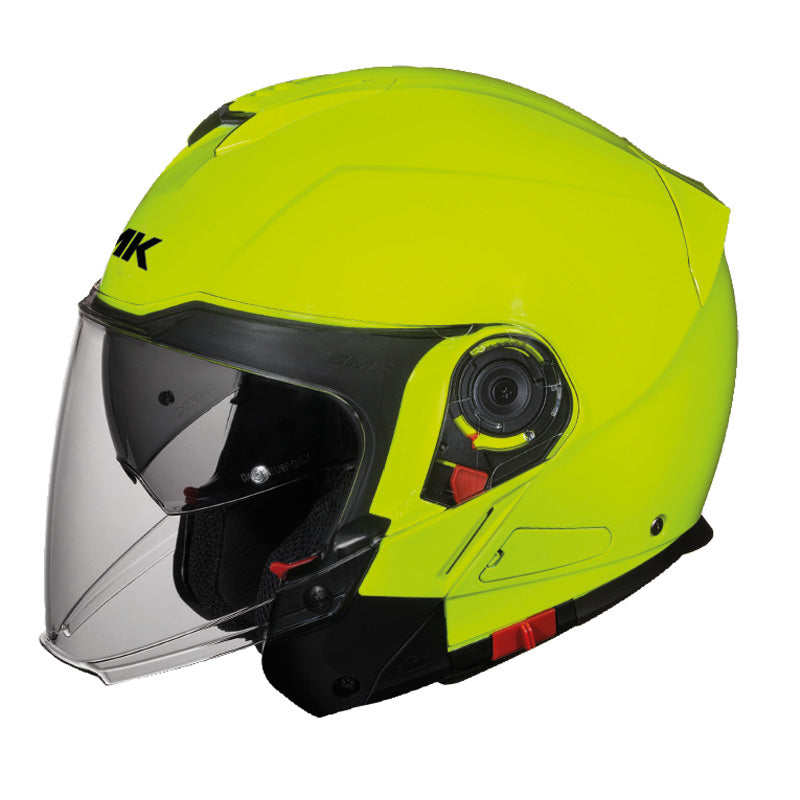 SMK HELMETS (L) HYBRID EVO HI VIS YEL DOT ECE LG 1000030956