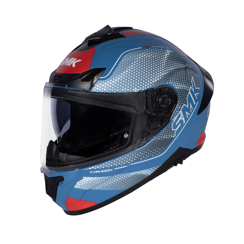 SMK HELMETS TYPHOON - MYSTIC BLUE/BLUE/WHITE (MATTE) (L) 1000061774