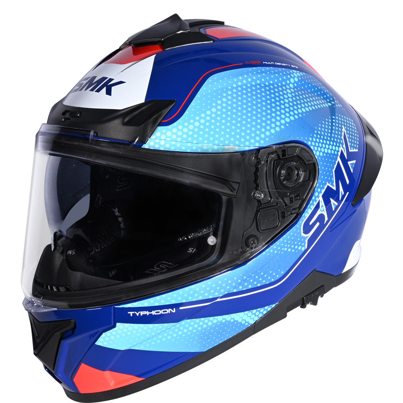 SMK HELMETS TYPHOON - MYSTIC BLUE/BLUE/RED (MATTE) (L) 1000061779