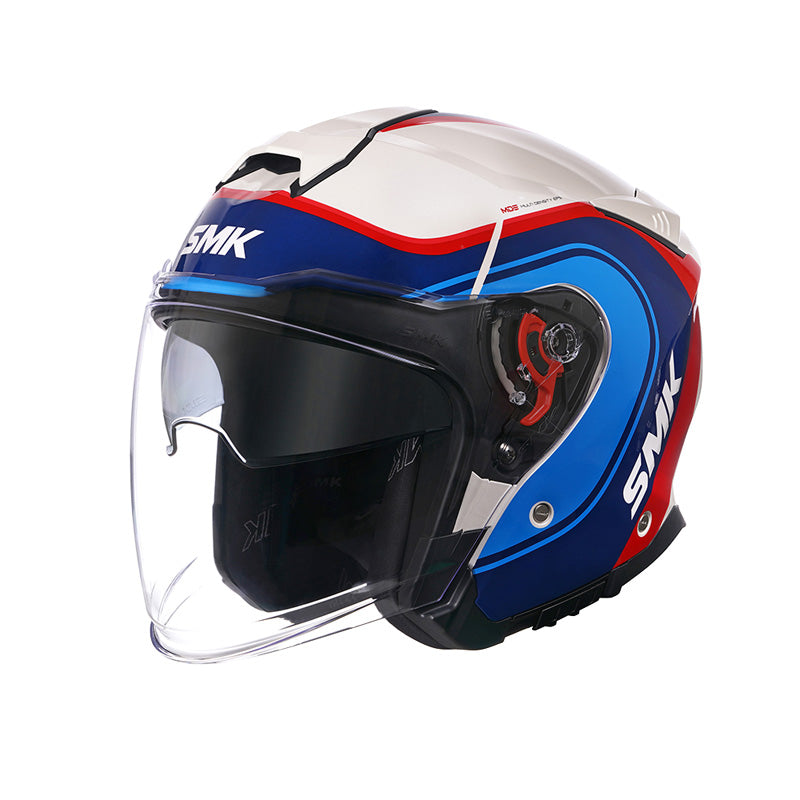 SMK HELMETS GTJ - LIBERO WHITE/BLUE/RED (L) 1000061824