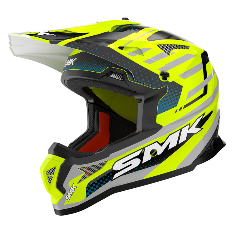 SMK HELMETS ALLTERRA - BULLDOZER YELLOW/GREY/BLACK (L) 1000067648