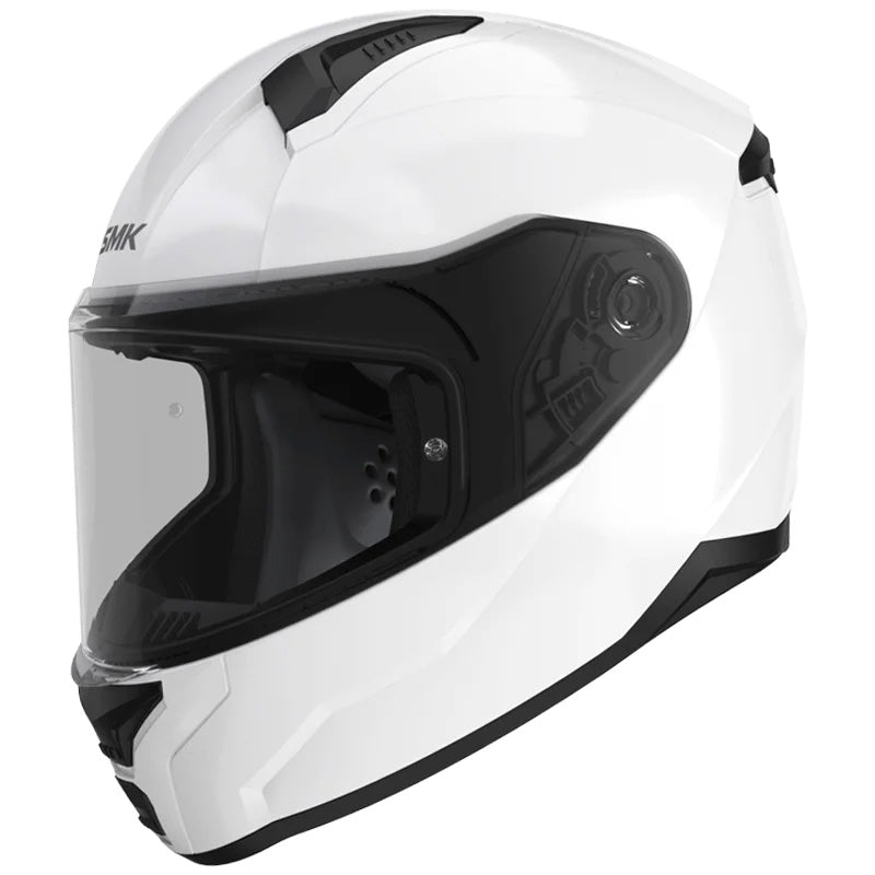SMK HELMETS BIONIC YOUTH - SOLID GL100 WHITE (L) 1000081639