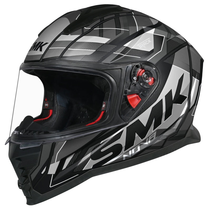 SMK HELMETS NOVA HELMET - TRACK BLK/GREY/GREY MA266 (MATTE) L 1000107803