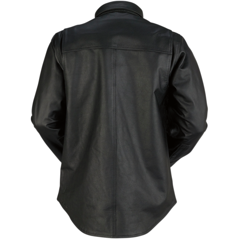 Z1R SHIRT LTHR MOTZ BK 3X 2810-3398