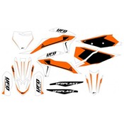UFO UFO GRAPHICS KIT STK WHT AD021#042