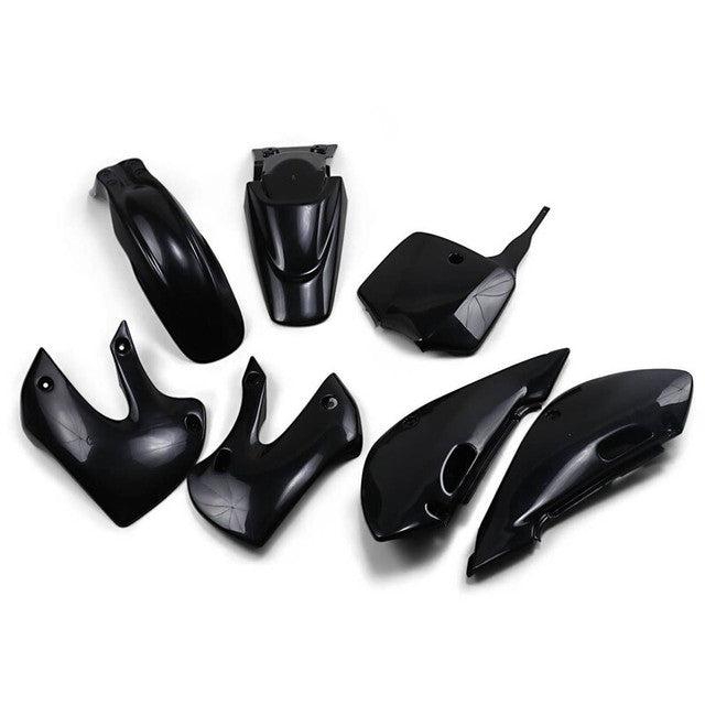 UFO KLX110 01-09 UFO BODY KIT BLACK KA37002-001
