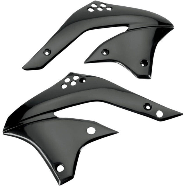 UFO KX250F 2008 RAD COVERS BLACK KA03787-001