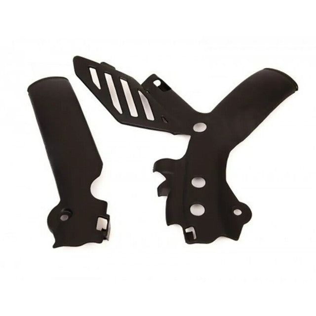UFO SX/SXF 07-08 EXC 08 FRAME GUARD BLACK KT04001-001