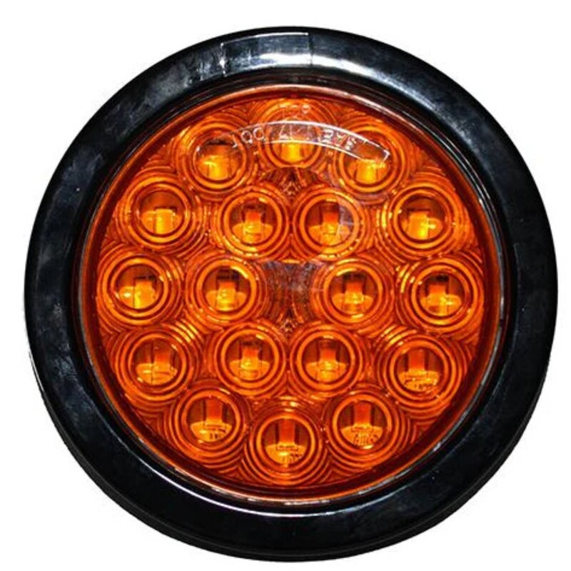 SPEED DEMON LED - DOT - 4" MARKER LIGHT - AMBER 10-20202