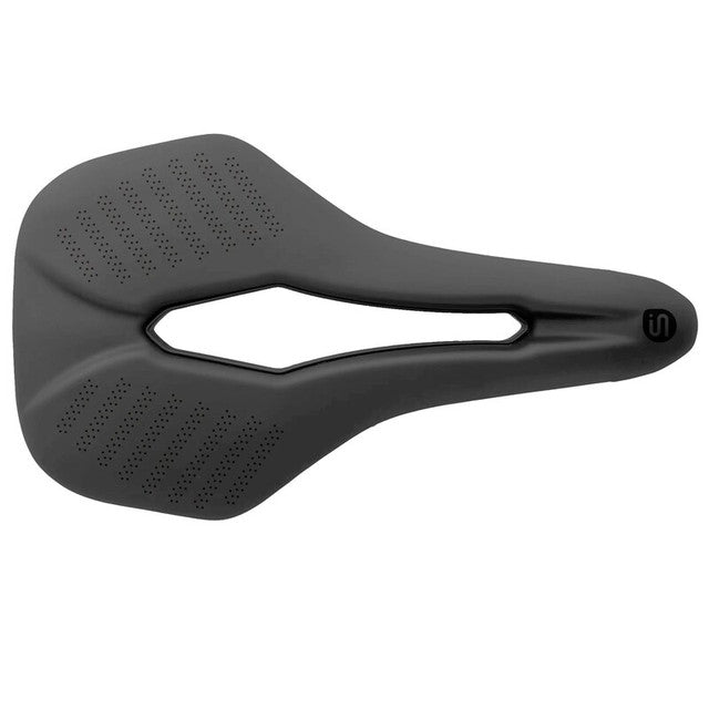 SMANIE SEATS APEX SPORT SADDLE BLACK STEEL RAIL A0012890101