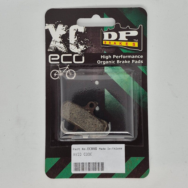 DP BRAKES MTB PADS XC-ECO ORG. AVID EC008