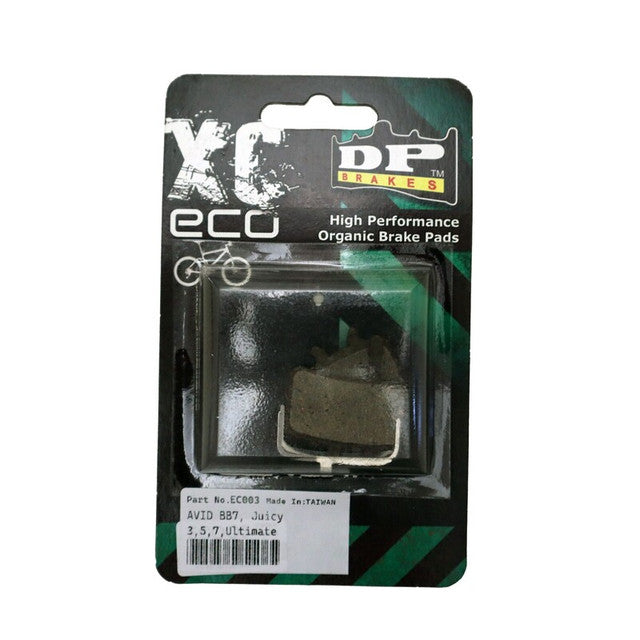 DP BRAKES MTB PADS XC-ECO ORG. AVID EC003