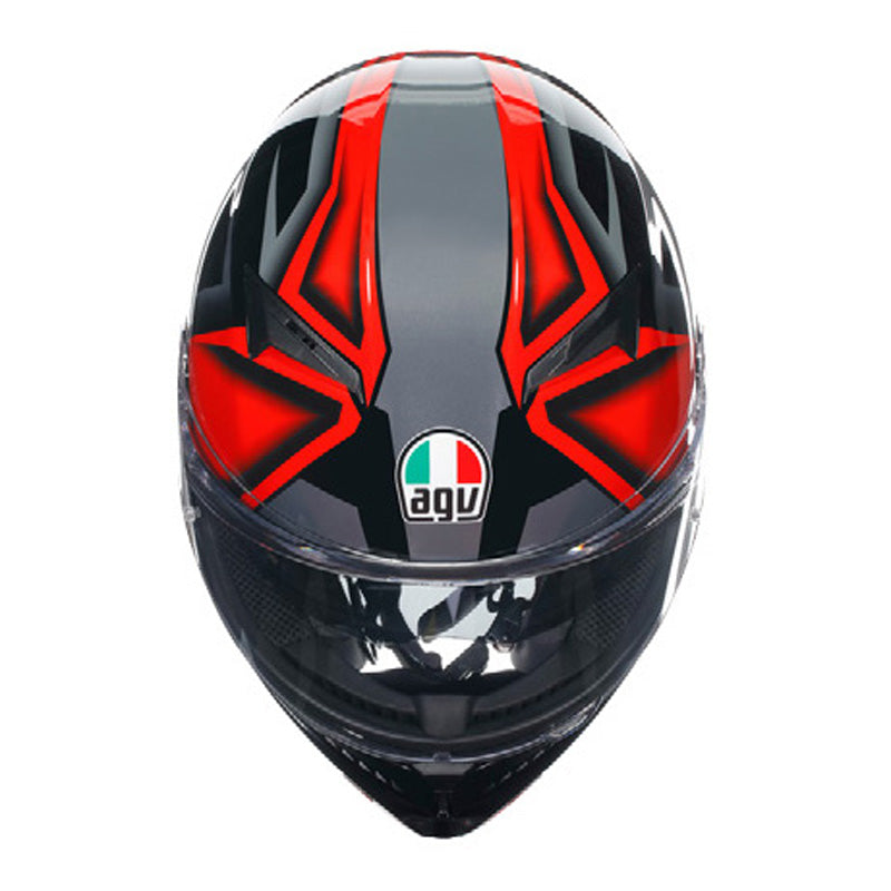 AGV K3 COMPOUND BLACK/RED L 2118381001009L