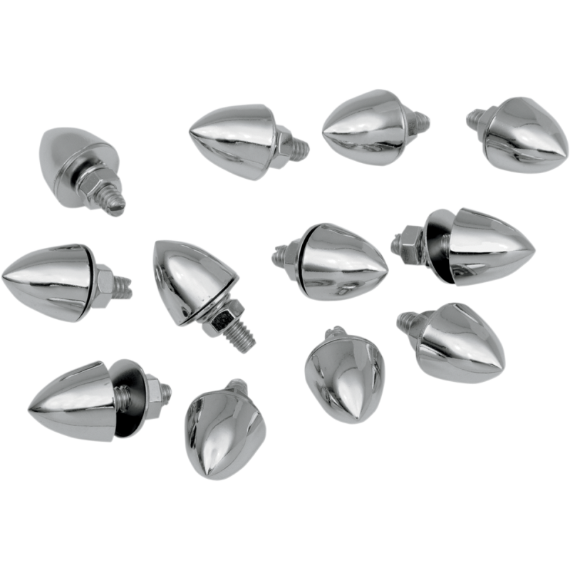 DRAG SPECIALTIES KROMETTS WITH 6/MM STUD 12PK DS-190512