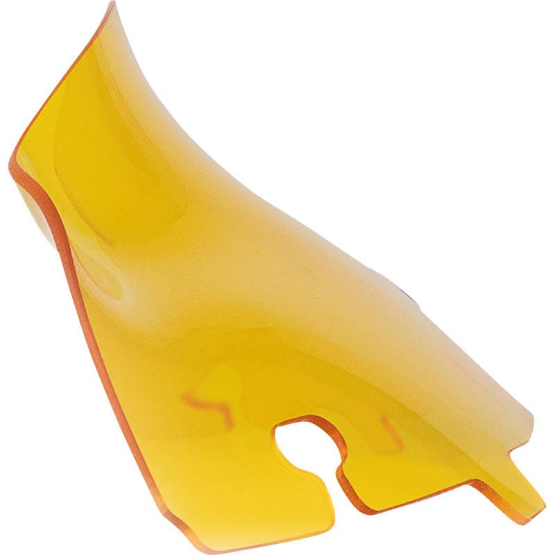 KLOCK WERKS WINDSHIELD FLARE FLH 4" SPORT YELLOW KWW-01-0676