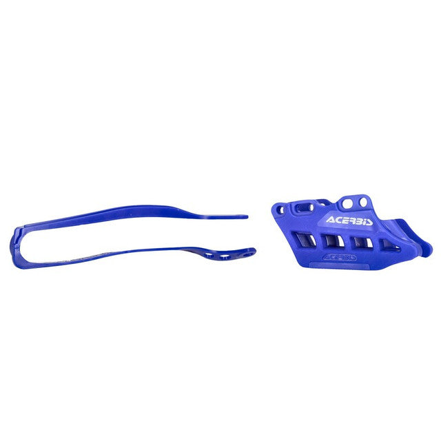 ACERBIS CHAIN GUIDE/SLIDER KIT- YZ250F:24, YZ450F:23-24 BLUE 2984800211
