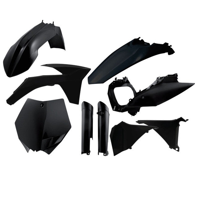 ACERBIS PLASTIC KIT FULL- KTM MULTIFIT BLACK 2205280001