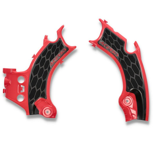 ACERBIS FRAME GUARD-X-GRIP CRF250R(X):22 CRF450R/RX:21-22 RED/BLACK 2911441018