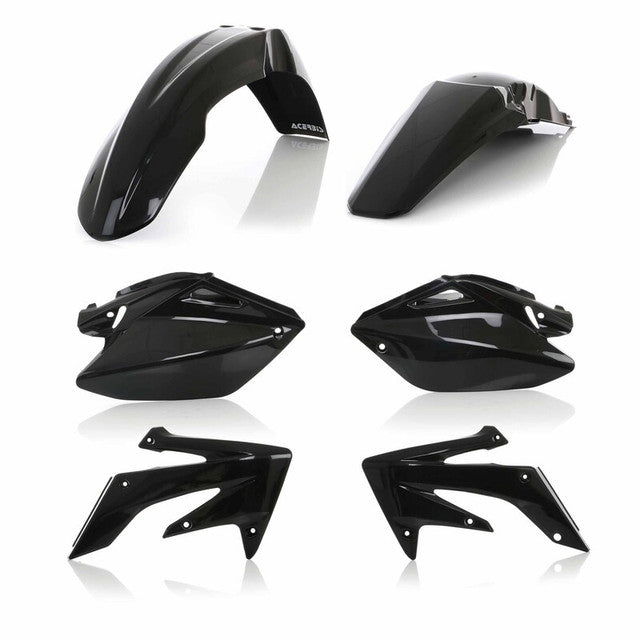 ACERBIS PLSTC KIT- CRF250R:04-05 BLACK 2040960001