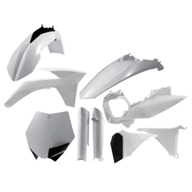 ACERBIS PLASTIC KIT FULL- KTM MULTIFIT WHITE 2205280002