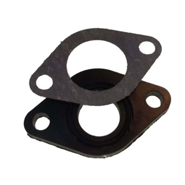 MOGO PARTS CARBURETOR SPACER / ISOLATOR RING: GY6 50-80CC, 17MM 45MM BOLT SPACING 17MM 05-0621