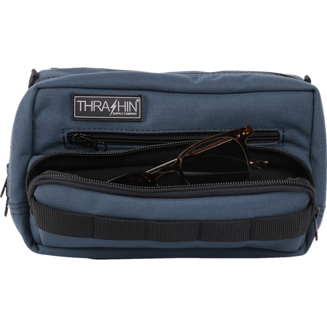 THRASHIN SUPPLY CO. BAG HANDLEBAR TSC PLUS BLUE THB-0026