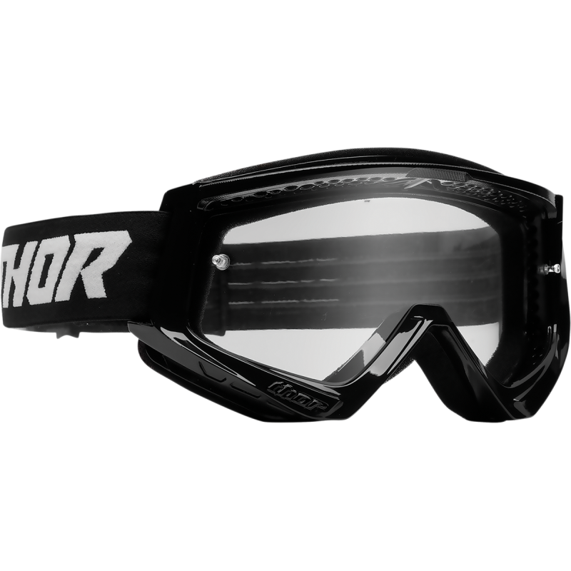 THOR GOGGL CMBT RACR YTH BK/WH 2601-3045