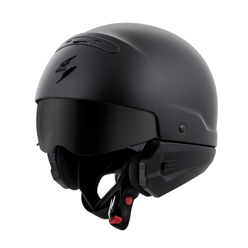 SCORPION COVERT SOLID MATTE BLACK LG DOT 75-1600L