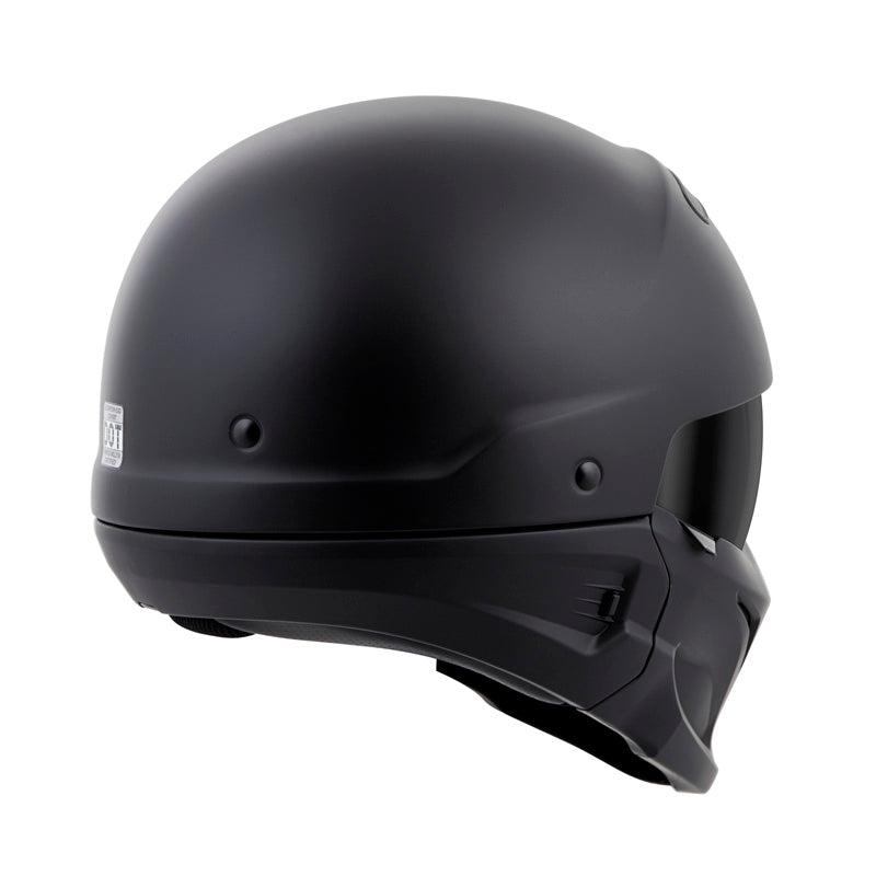 SCORPION COVERT SOLID MATTE BLACK LG DOT 75-1600L
