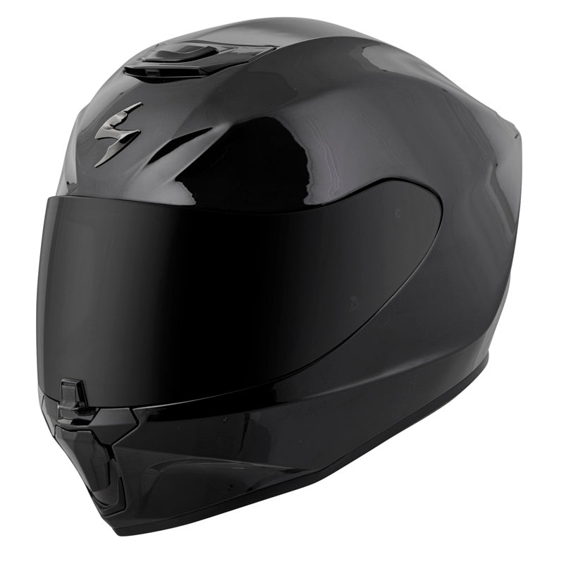 SCORPION EXO-R420 SOLID BLK LG SNELL/DOT 75-1120L