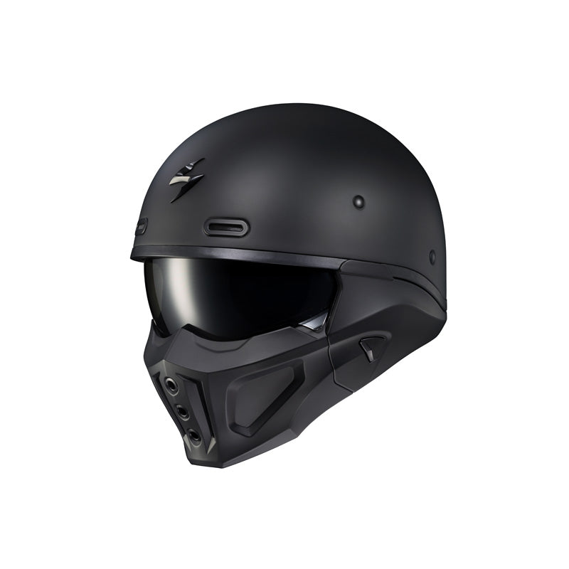 SCORPION COVERT X MATTE BLACK LG DOT 75-1607L