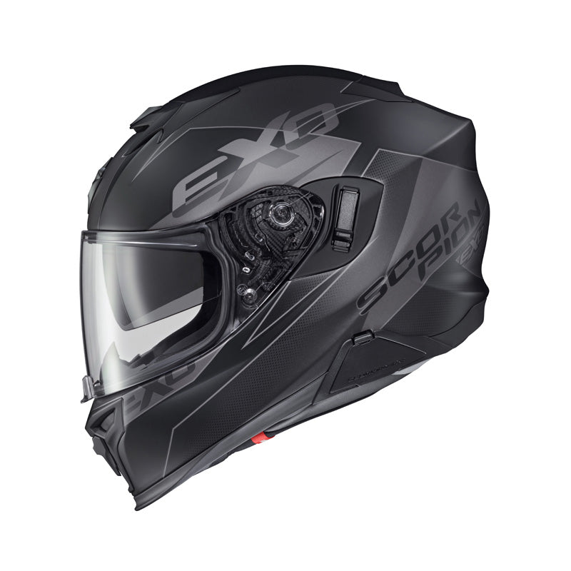 SCORPION EXO-T520 FACTOR PHANTOM/MATTE BLACK LG/DOT T52-1015