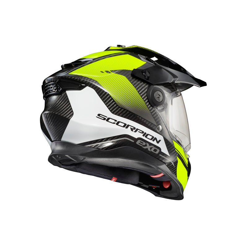 SCORPION EXO-XT9000 CARBON TRAILHEAD HI-VIS LG DOT-ECE XT9-1015