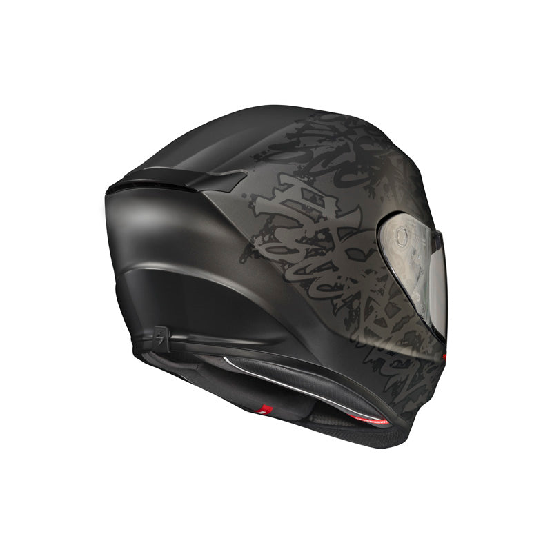 SCORPION EXO-R420 GRUNGE PHANTOM LG DOT/SNELL 42-2105