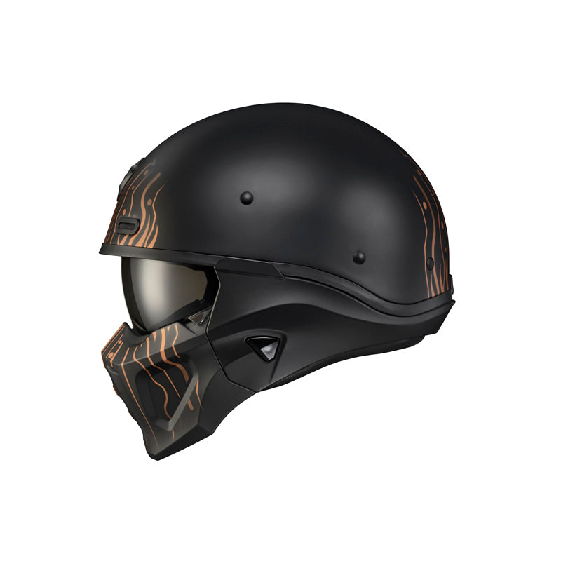 SCORPION COVERT-X TRIBE MATTE BLACK/COPPER LG COX-1315