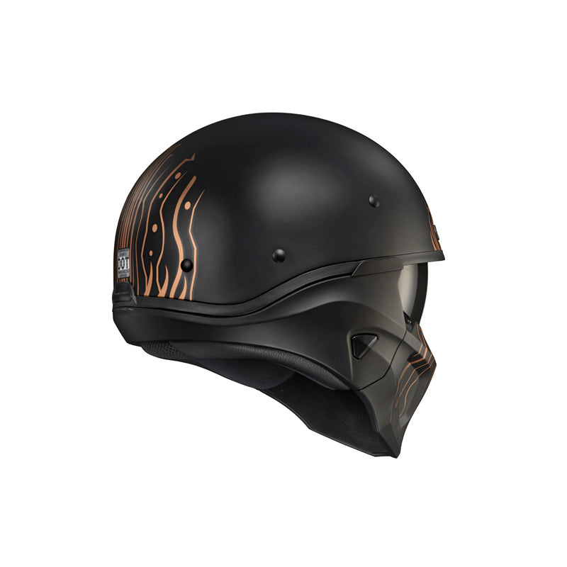 SCORPION COVERT-X TRIBE MATTE BLACK/COPPER LG COX-1315