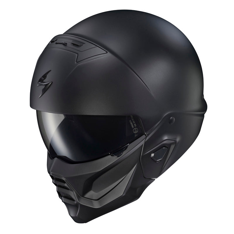 SCORPION COVERT 2 HELMET - SOLID - MATTE BLACK (L) CV2-0105