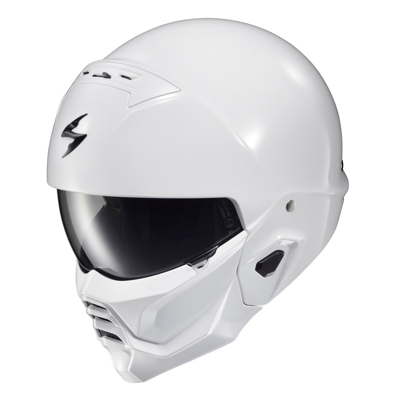 SCORPION COVERT 2 HELMET - SOLID - GLOSS WHITE (L) CV2-0055
