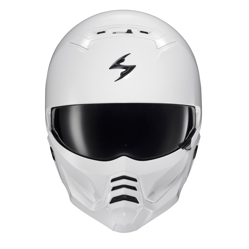 SCORPION COVERT 2 HELMET - SOLID - GLOSS WHITE (L) CV2-0055